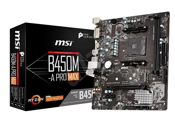 MSI B450M-A Pro Max (911-7C52-002) Mainboard