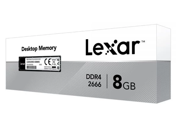 DDR4 Lexar 8 GB 2666 Mhz (LD4AU008G-R2666G)