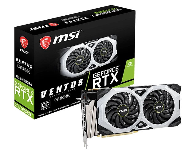 MSI GeForce RTX™ 2070 Super Ventus GP OC (8 GB | 256 bit)