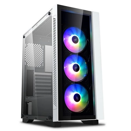 DeepCool Matrexx 55 V3 ATX 3F RGB White Computer Case