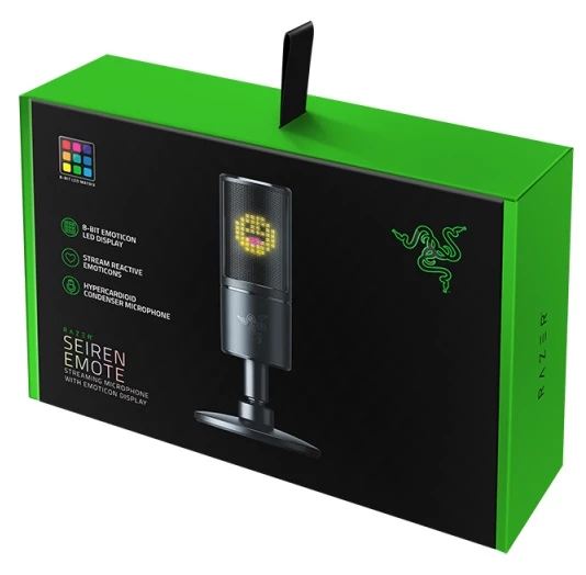 Razer Seiren Emote (RZ19-03060100-R3M1) Gaming Microphone