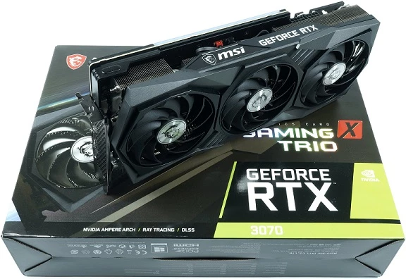 MSI RTX™ 3070 Gaming X Trio (8 GB | 256 bit)