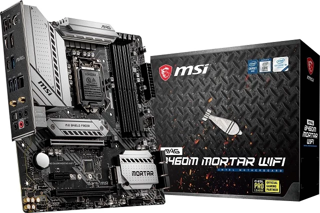 MSI MPG B460M Mortar Wi-Fi (911-7C82-018) Mainboard