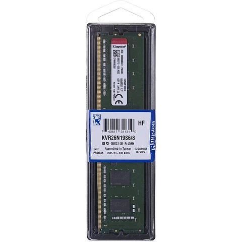 DDR4 Kingston KVR26N19S6 8 GB 2666 Mhz