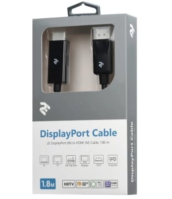2E 2E-W1705 DisplayPort to HDMI kabel
