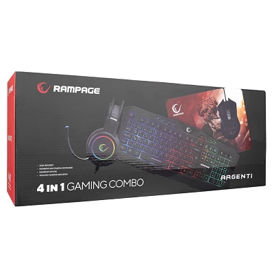 Rampage KM-404 Argenti Gaming Combo
