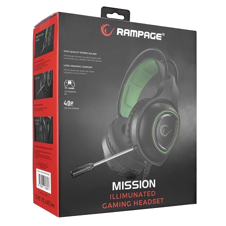Rampage RM-K23 Mission Gaming Headset