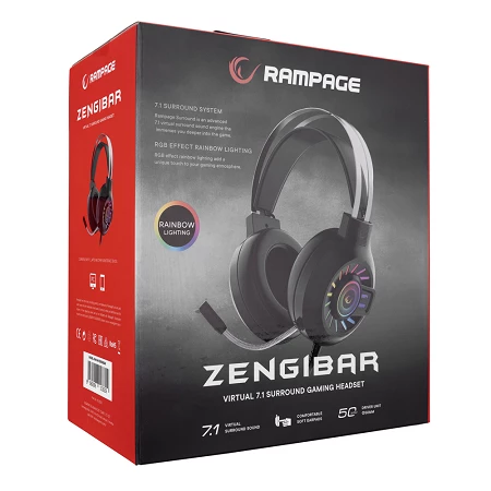 Rampage RM-K44 Zengibar Gaming Headset