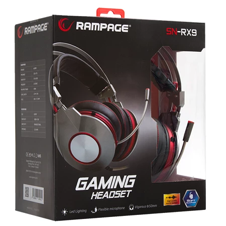 Rampage SN-RX9 Gumus Professional Gaming Headset