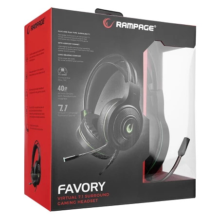 Rampage Favory Gaming Headset