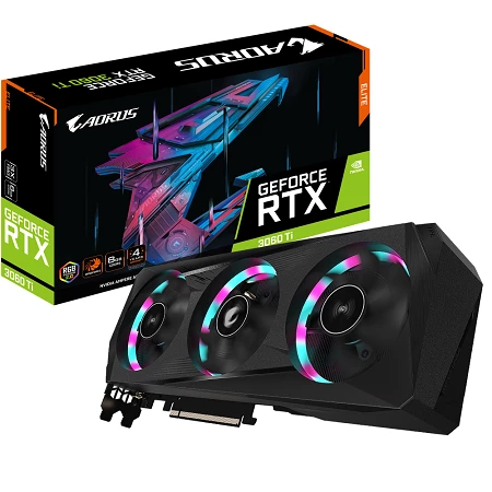 Gigabyte Aorus GeForce RTX™ 3060 Ti Elite 8G (GV-N306TAORUS E-8G)