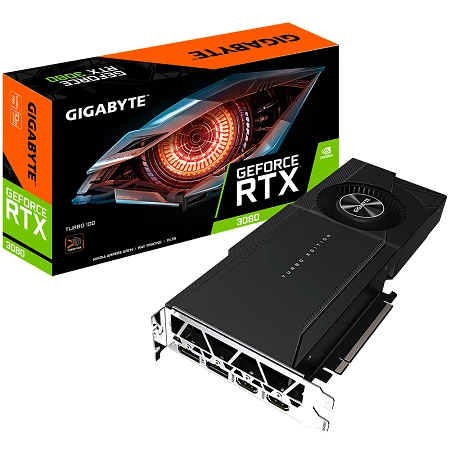 Gigabyte GeForce RTX™ 3080 Turbo 10G (GV-N3080TURBO-10GD)