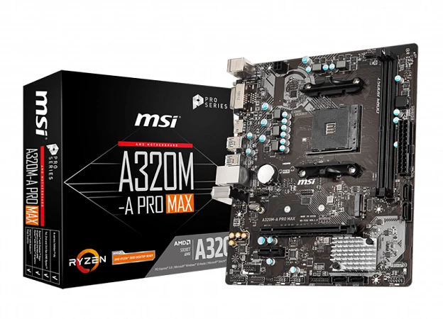 MSI A320M-A Pro Max Mainboard