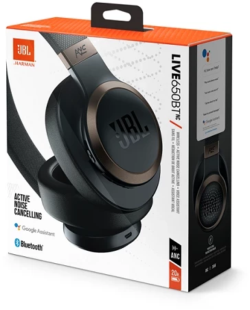 JBL Live 650BTNC Black (JBLLIVE650BTNCBLK) Gaming Headset