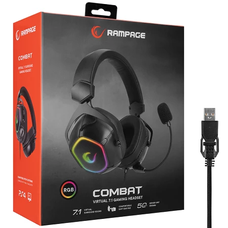 Rampage RX7 Combat Gaming Headset