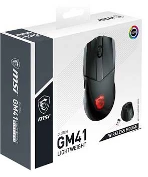 MSI Clutch GM41 Lightweight Wireless Gaming Mouse