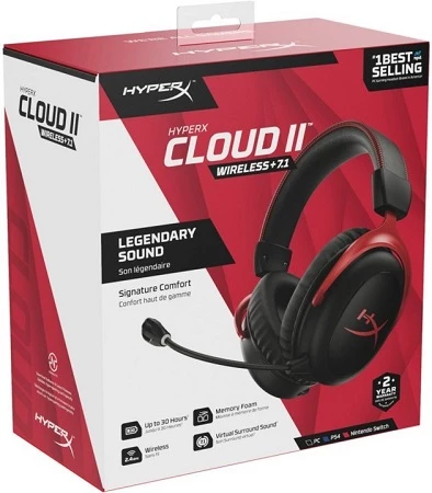 HyperX Cloud II Wireless Gaming Headset