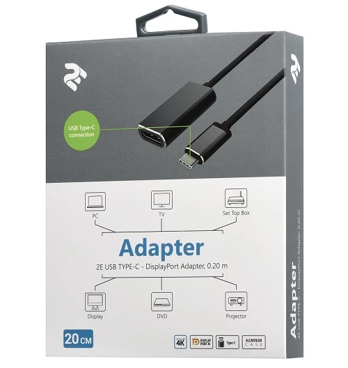 2E 2E-W1404 Type-C to DisplayPort Converter