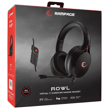 Rampage RM-K57 Rowl Gaming Headset