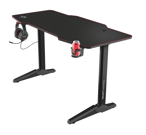 Trust GXT 1175 Imperius XL Black Gaming Desk