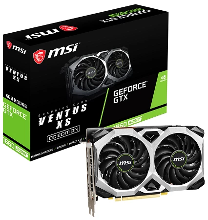 MSI Ventus XS GTX 1660 Super (6GB | 192 bit) (912-V375-627)
