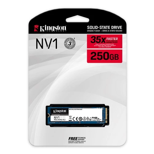 M.2 SSD Kingston NV1 NVMe PCIe (SNVS/250G) 250 GB