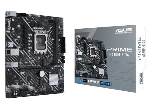 Asus Prime H610M-E D4 Motherboard