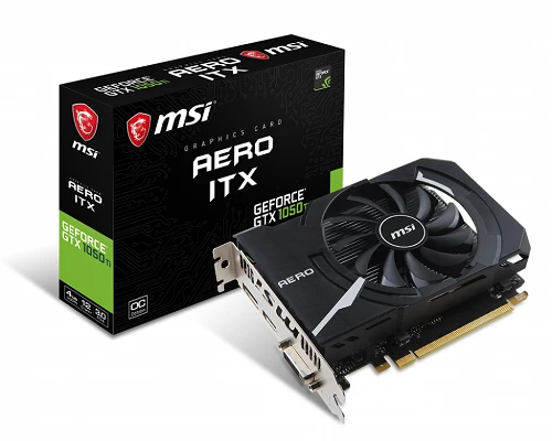 MSI GeForce GTX 1050 Ti Aero ITX 4G OC (4GB 128 bit)