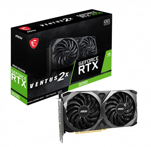 MSI Ventus GeForce RTX™ 3050 2X 8G OC (8GB | 128bit)