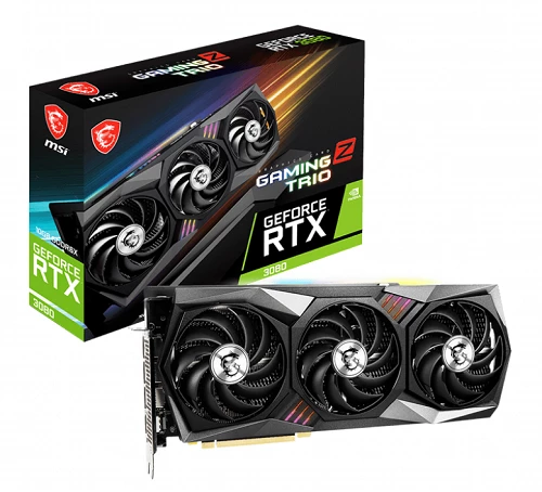 MSI GeForce RTX™ 3080 Gaming Z Trio 10G LHR (10GB | 320bit)