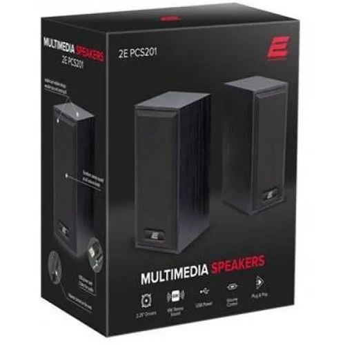 2E PCS201 Black Speakers