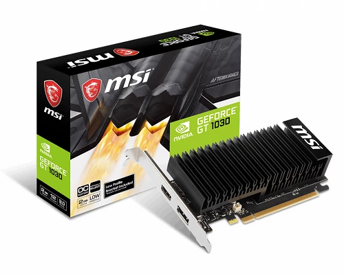 MSI GeForce GT 1030 2GHD4 LP OC (2 GB | 64bit)