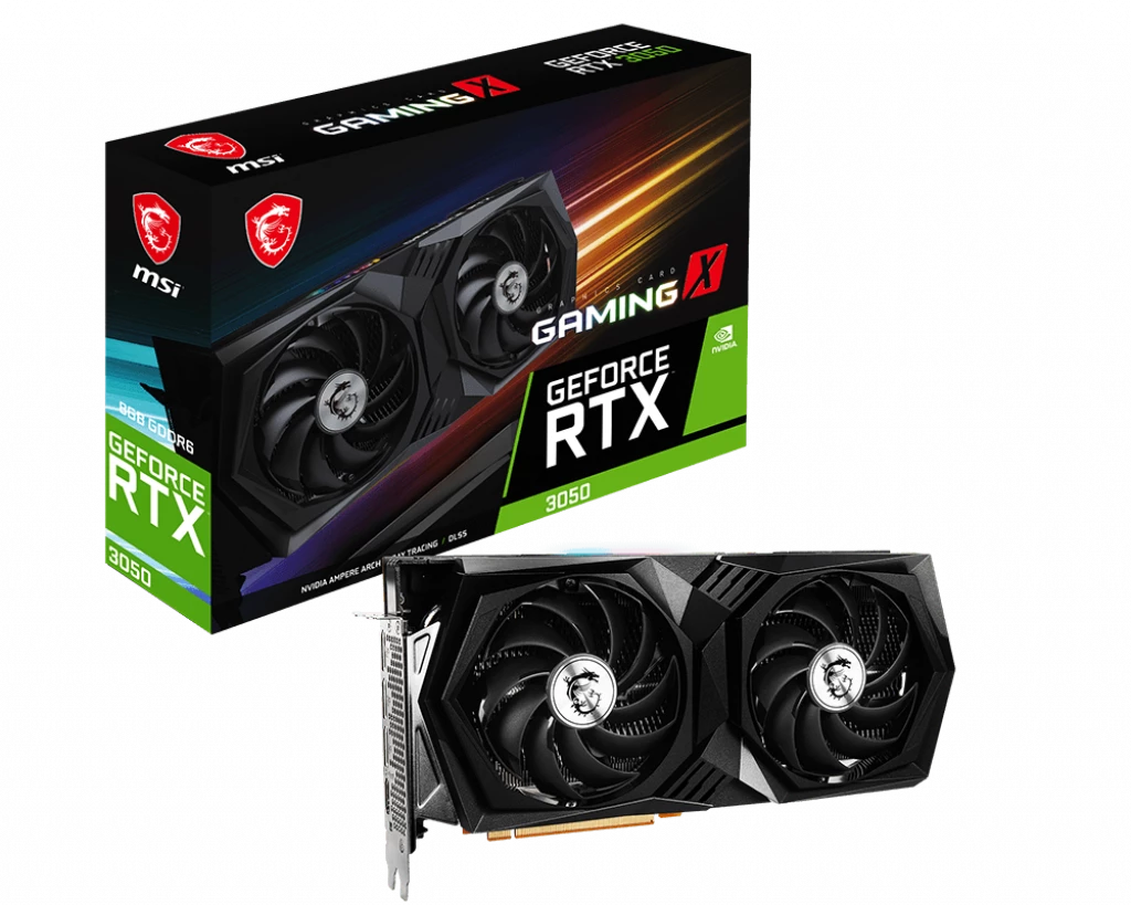 MSI Geforce RTX 3050 Gaming X (8GB | 128bit)