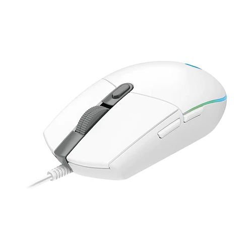 Logitech G203 White (L910-005797) LIGHTSYNC Corded Gaming Mouse