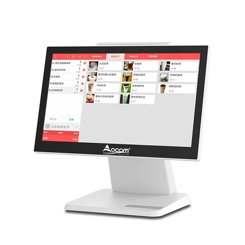 Ocom Pos-1516 AiO White Pos Machine