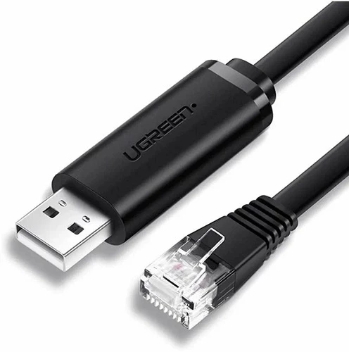 Ugreen CM204 USB-A to RJ45 Console Cable 1.5m (50773)