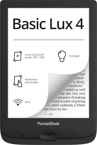 PocketBook 618 Basic Lux 4 (PB618-P-WW) Elektron kitab