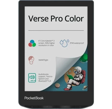 PocketBook 634 Verse PRO Color Stormy Sea (PB634K3-1-WW) Elektron kitab