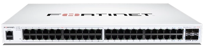 Fortinet FortiSwitch FS-148F-POE Secure Access Switch