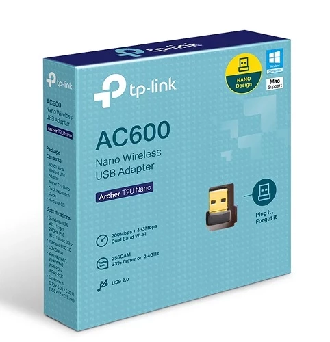 TP-Link Archer T2U NANO Dual Band USB Wi-Fi Adapter