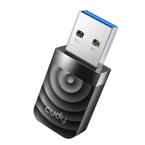 CUDY WU1300S AC1300 USB Wi-Fi Adapter