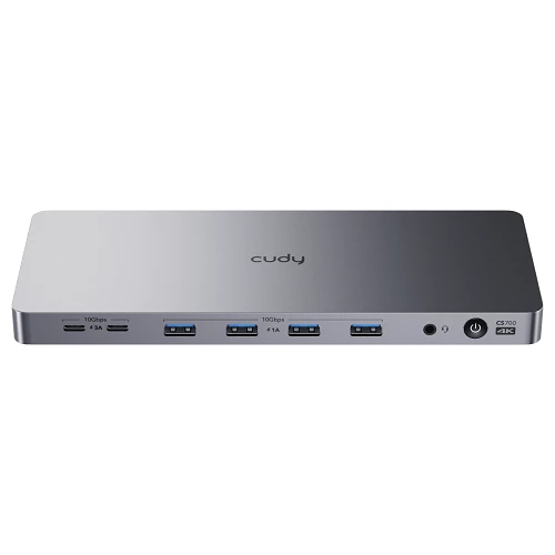 CUDY CS700 Dual 4K 10 Gbps USB-C Dock