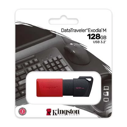 USB Flash Kingston DataTraveler Exodia M 128GB (USB-A)