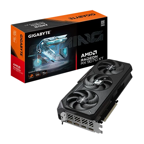 Gigabyte Radeon™ RX 9070 XT Gaming OC 16GB 256Bit (GV-R9070XTGAMING OC-16GD)