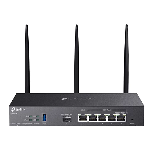 Omada ER706W Gigabit AX3000 WiFi 6 VPN Gateway