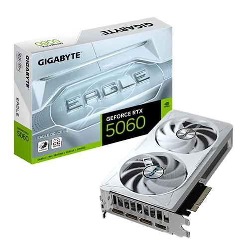 Gigabyte GeForce RTX™ 5060 Eagle OC Ice 8GB 128bit