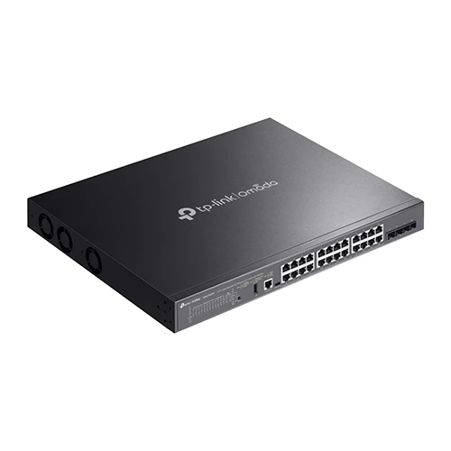 Omada SG5428XMPP 24-Port Gigabit Stackable Lite L3 Managed PoE++ Switch with 4× 10G Slots