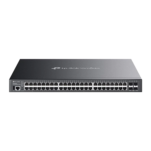 Omada SG5452XMPP 48-Port Gigabit Stackable Lite L3 Managed PoE++ Switch with 4× 10G Slots