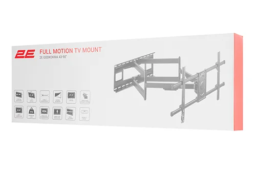 2E Godkokma (2E2GEN800.80.100) Pan Tilt TV mount