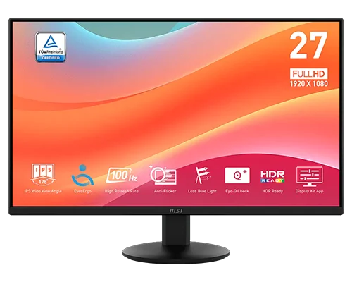 MSI PRO MP242L 23.8-inch FHD 100 Hz IPS Monitor